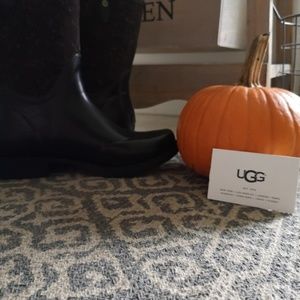 UGG rubber boots